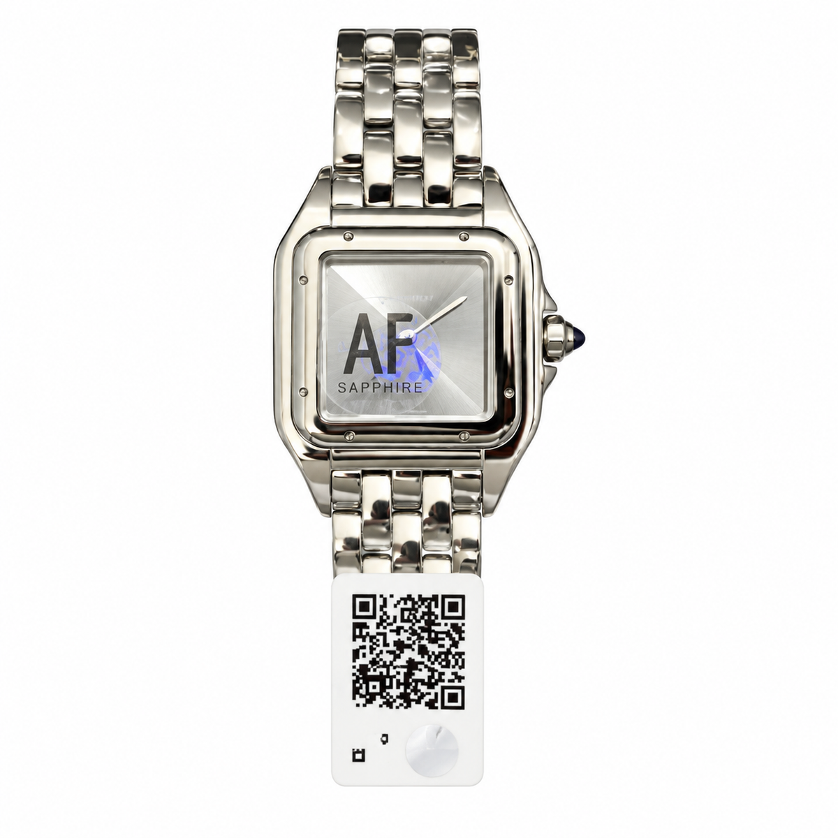 Cartier Panthère de Cartier — Stainless Steel, Silver Dial & Steel Bracelet, Small