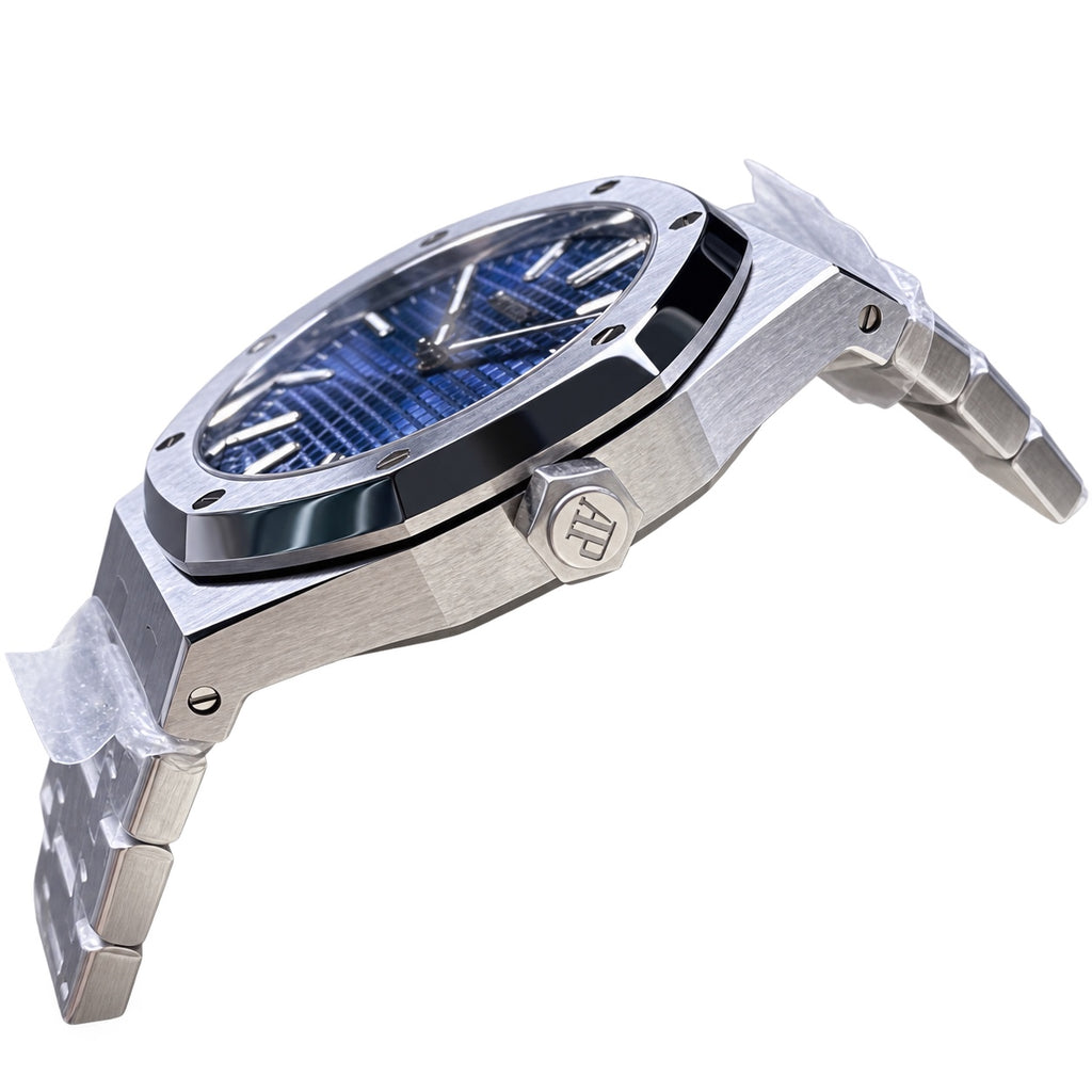 Audemars Piguet Royal Oak 41mm – Steel Blue Tapisserie Dial