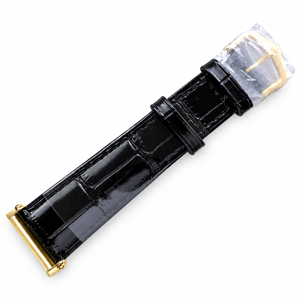 Cartier Tank Must × Alec Monopoly — Yellow Gold, Black Onyx Dial & Black Strap