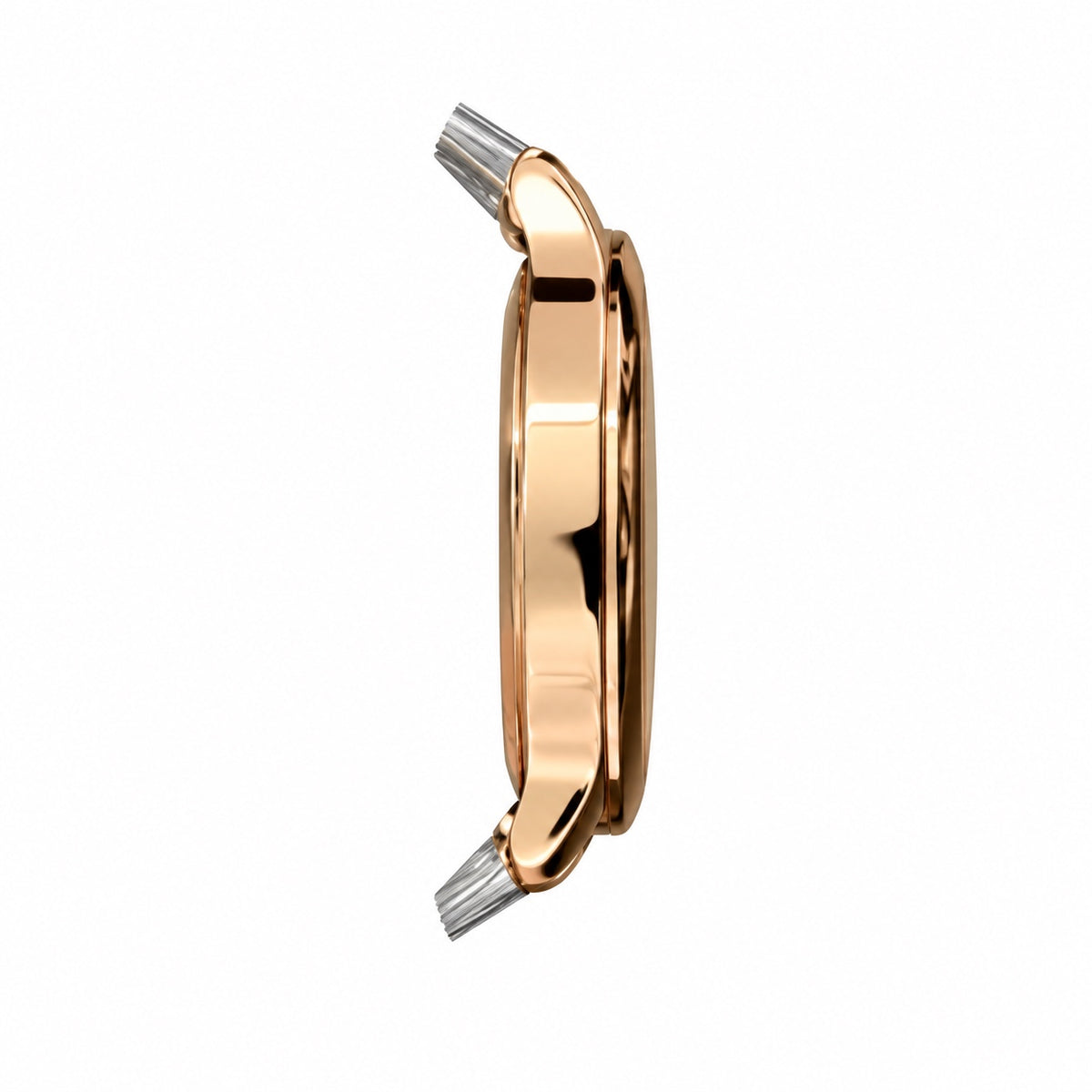 Cartier Ronde Louis Cartier — Rose Gold, White Dial & Grey Alligator Strap