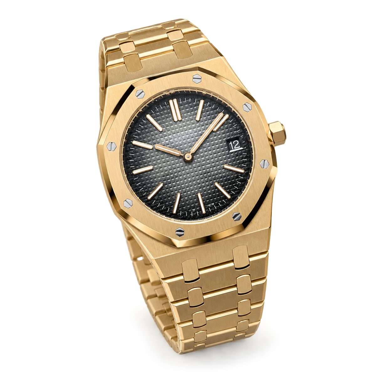 Audemars Piguet Royal Oak 41mm – Yellow Gold Grey Tapisserie Dial