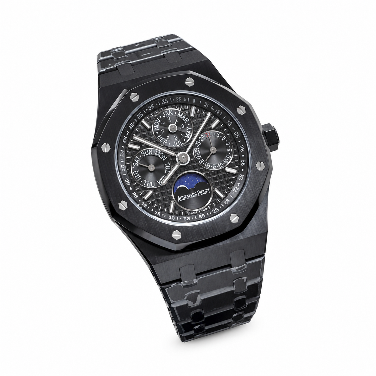 Audemars Piguet Royal Oak Perpetual Calendar – Full Black Ceramic