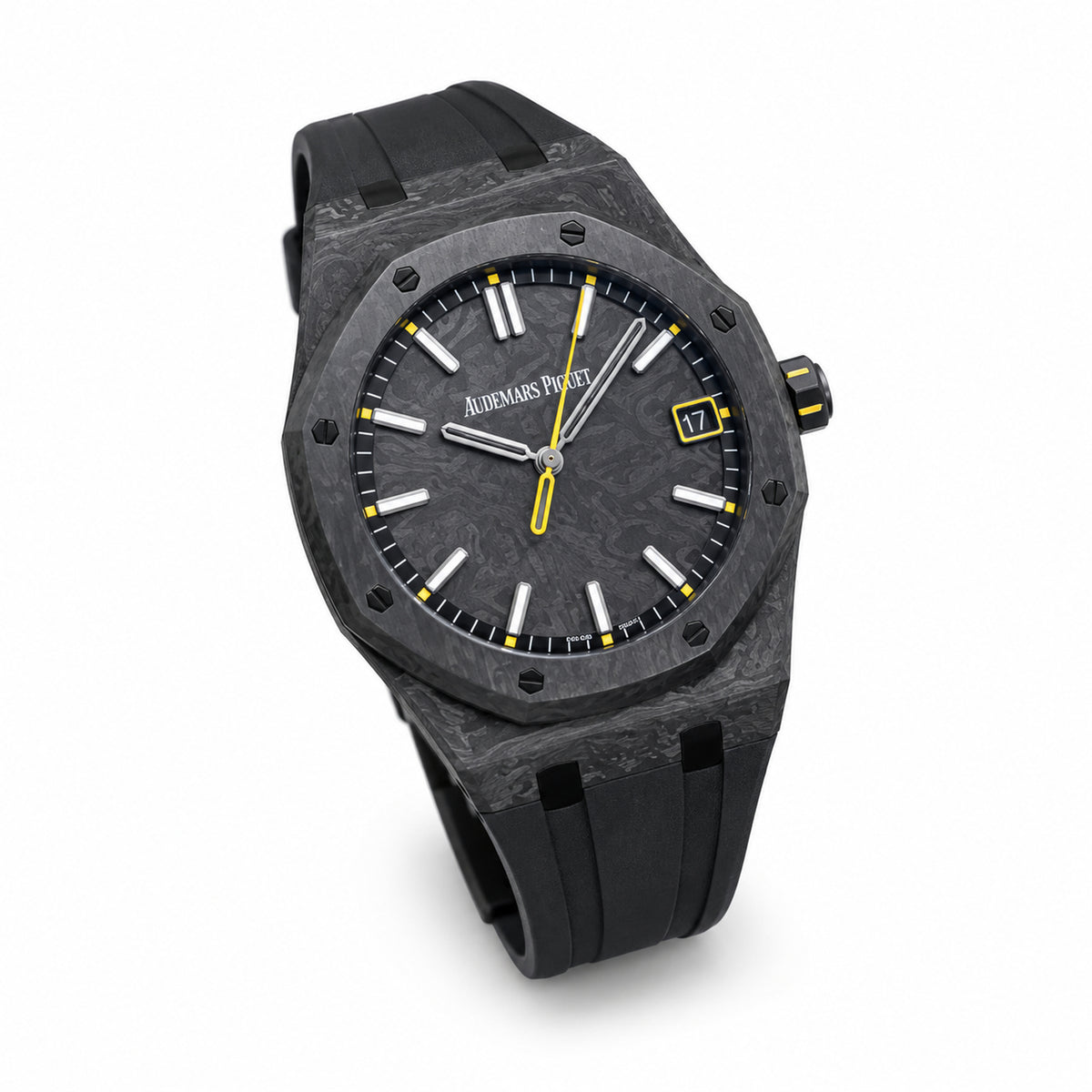 Audemars Piguet Royal Oak Selfwinding 41mm – Forged Carbon Yellow Accents