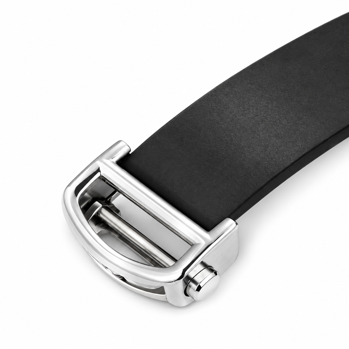 Cartier Santos Large — Steel, Full Diamond Bezel & Lugs, Black Dial, Arabic Calligraphy, Date & Black Rubber Strap, Automatic