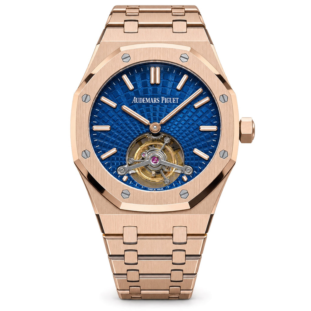 Audemars Piguet Royal Oak Tourbillon – Rose Gold Blue Dial 41mm