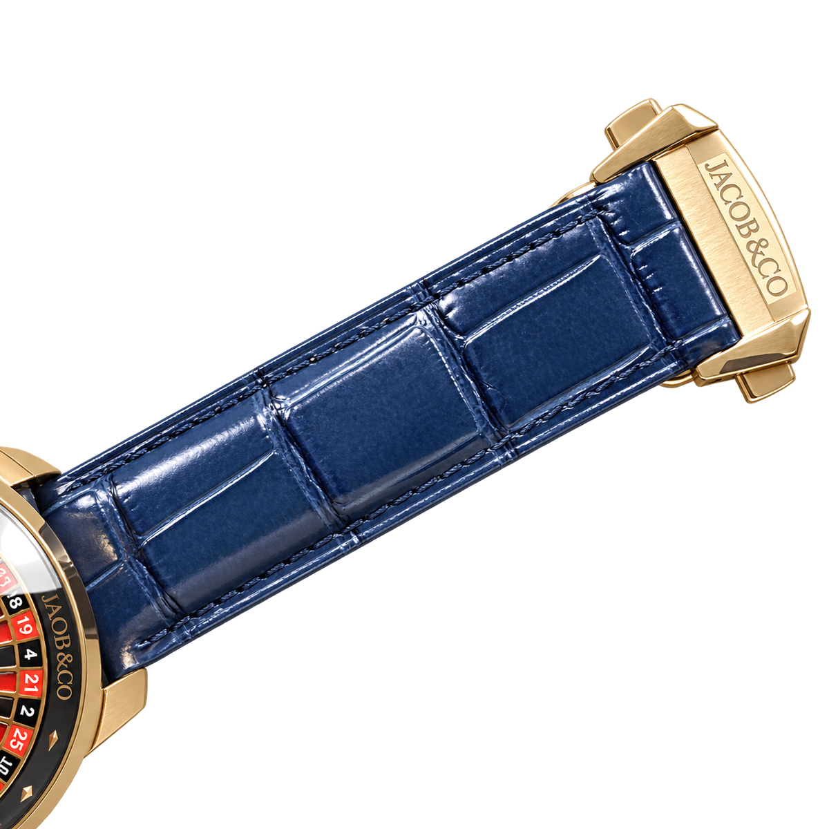 Jacob & Co. Casino Rose Gold Blue Sapphire Roulette Watch