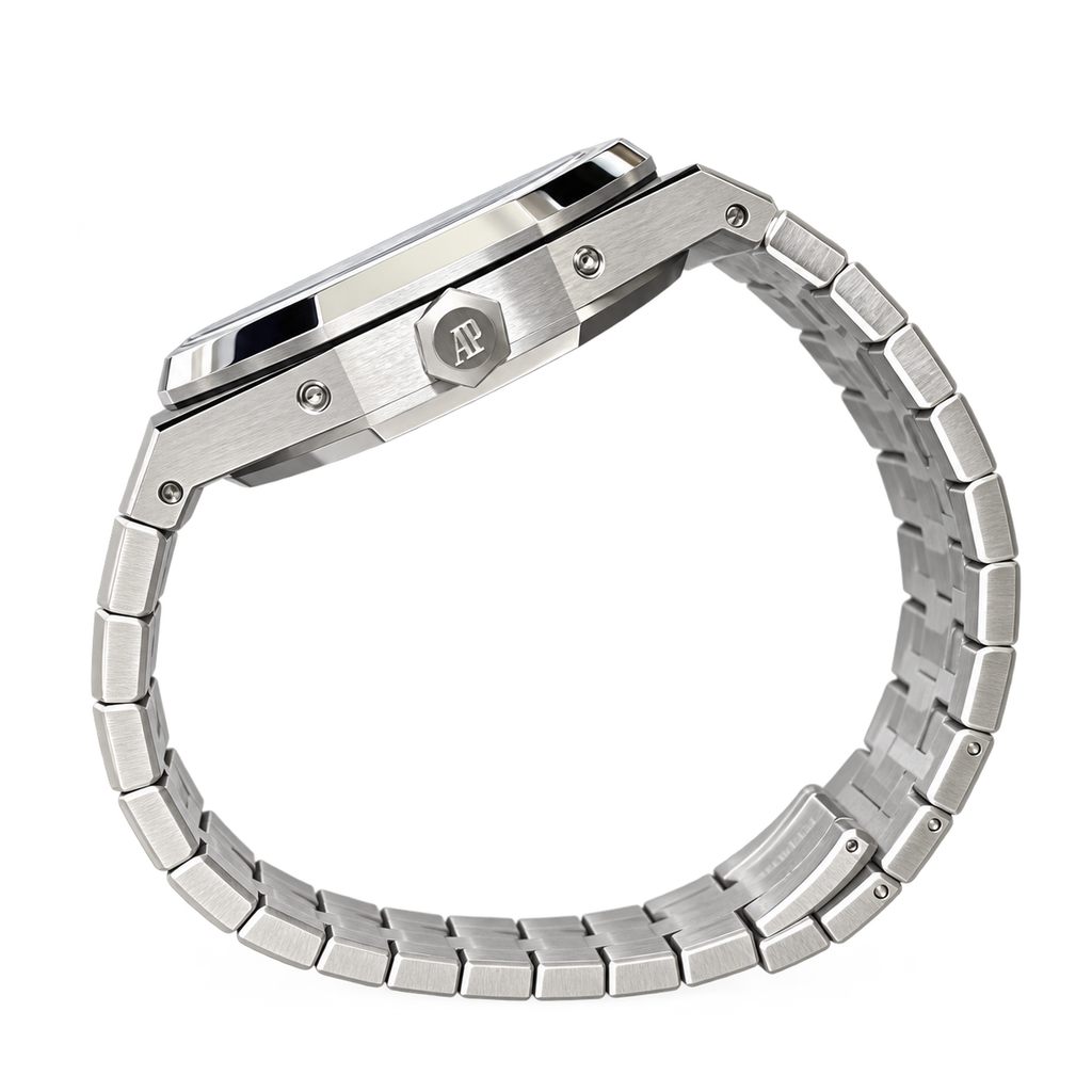 Audemars Piguet Royal Oak Perpetual Calendar Grey Dial Moon Phase Steel Watch