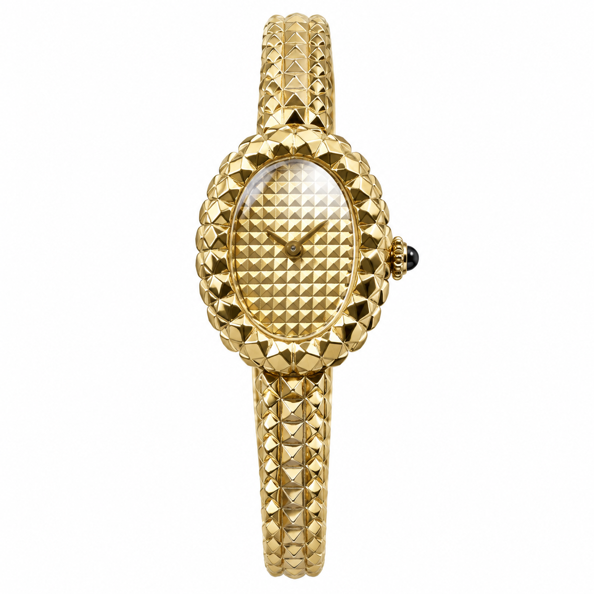 Cartier Clash de Cartier — 18K Yellow Gold Pyramid Bracelet Watch