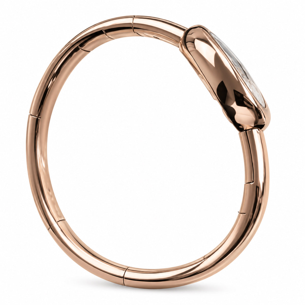 Cartier Baignoire — 18K Rose Gold Bangle Bracelet Watch