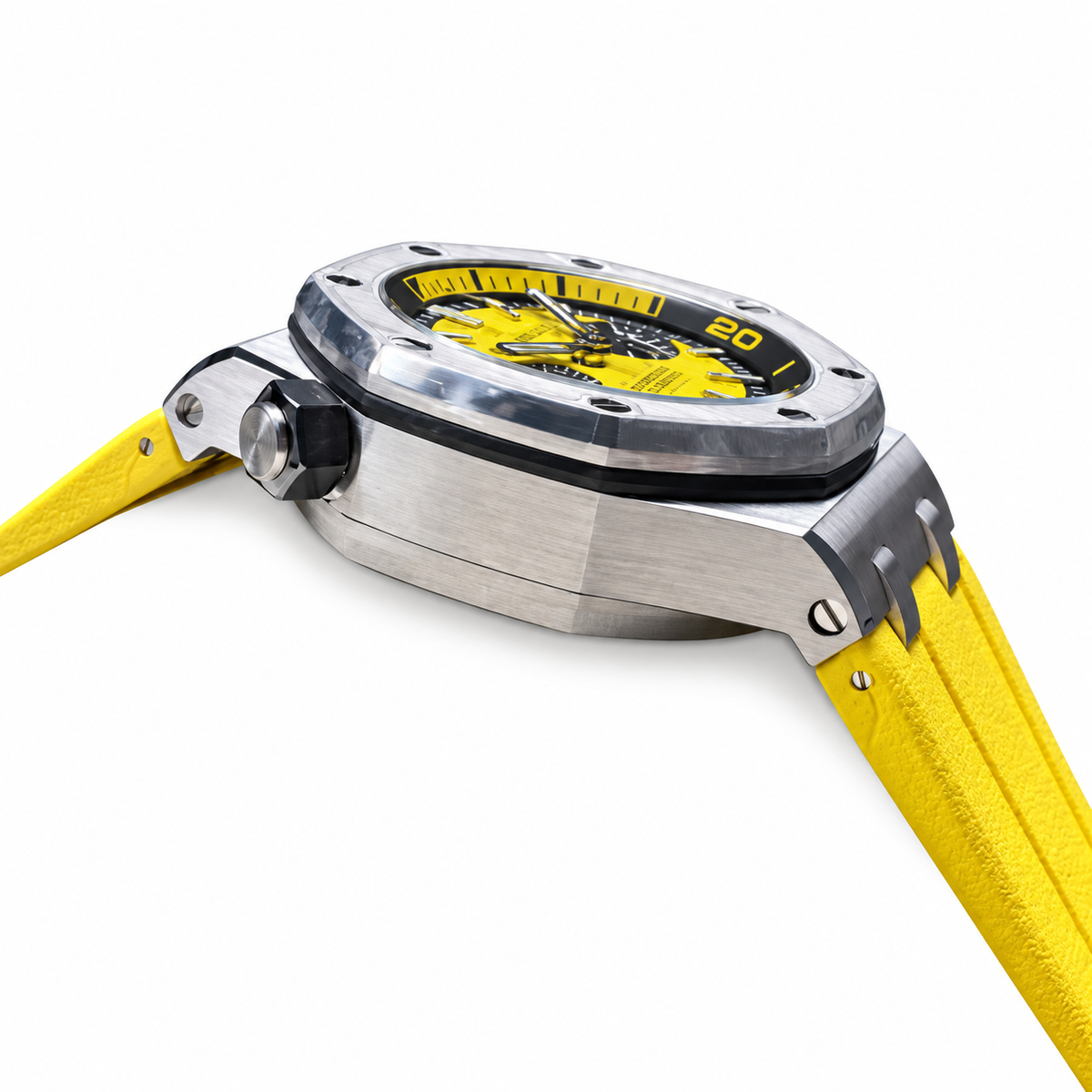 Audemars Piguet Royal Oak Offshore Diver Chronograph 42mm – Steel Yellow Dial