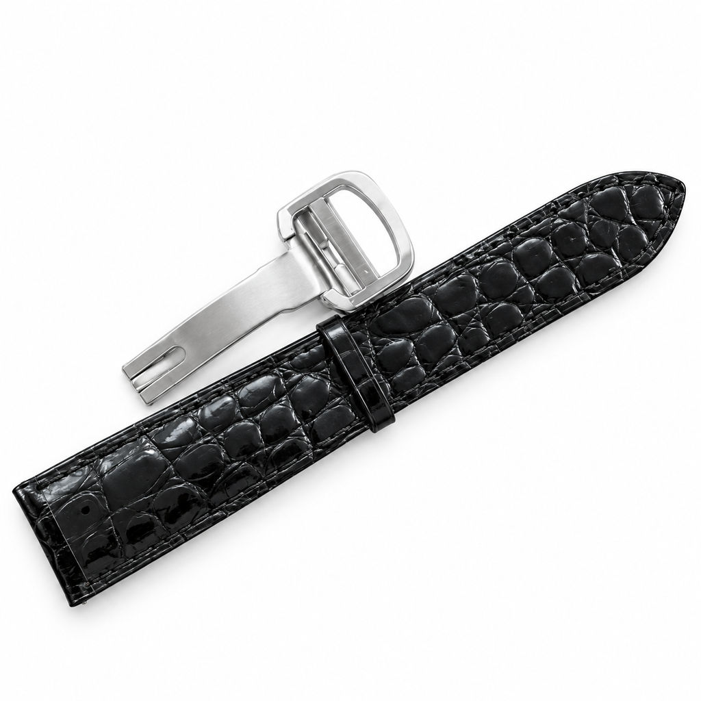 Cartier Tank Must — White Gold Diamond Set & Black Alligator Strap