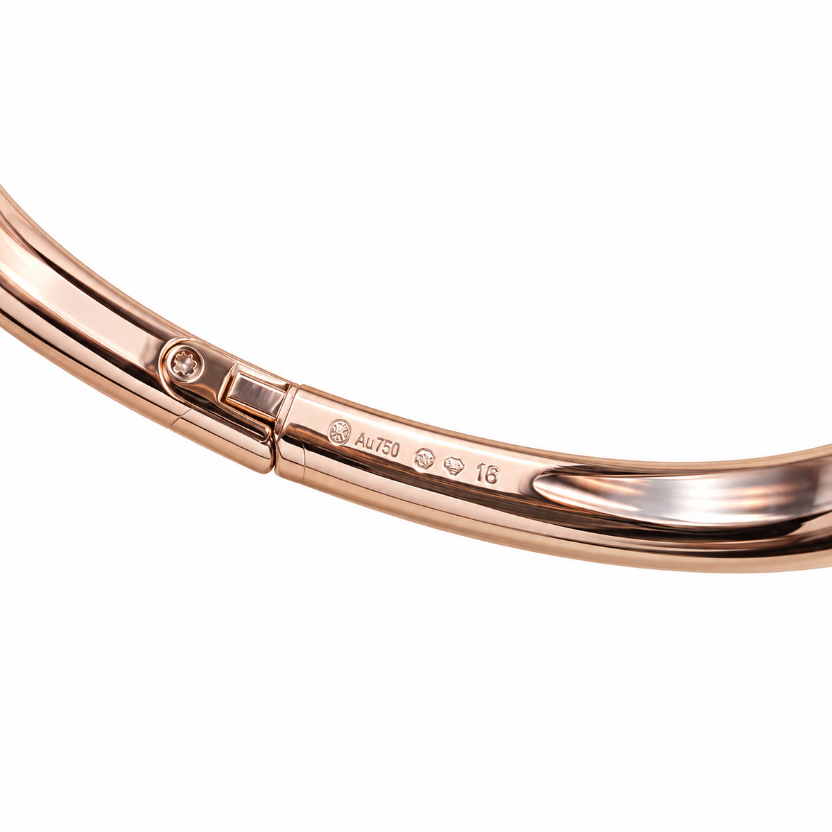 Cartier Baignoire — 18K Rose Gold Bangle Bracelet Watch