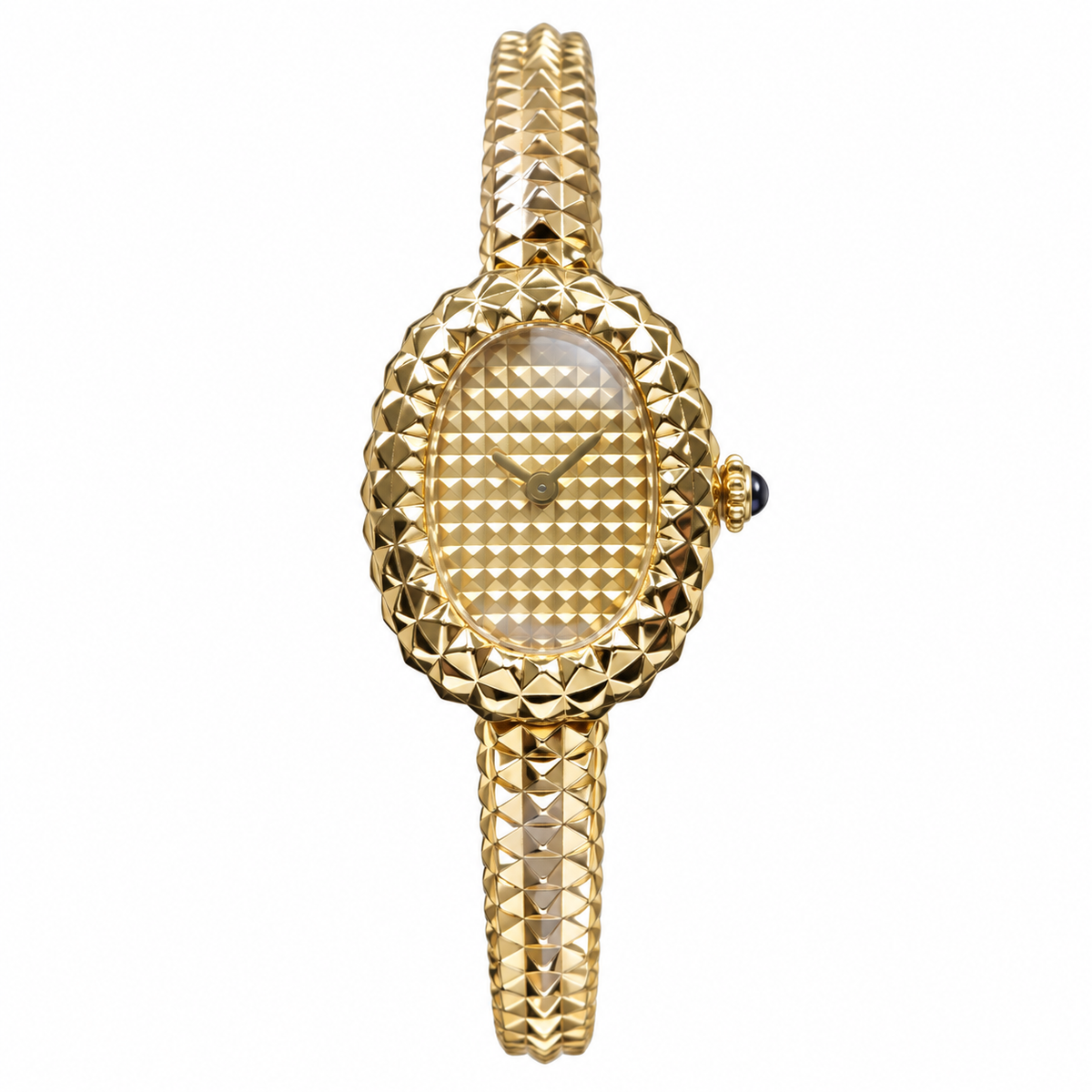 Cartier Clash de Cartier — 18K Yellow Gold Pyramid Bracelet Watch