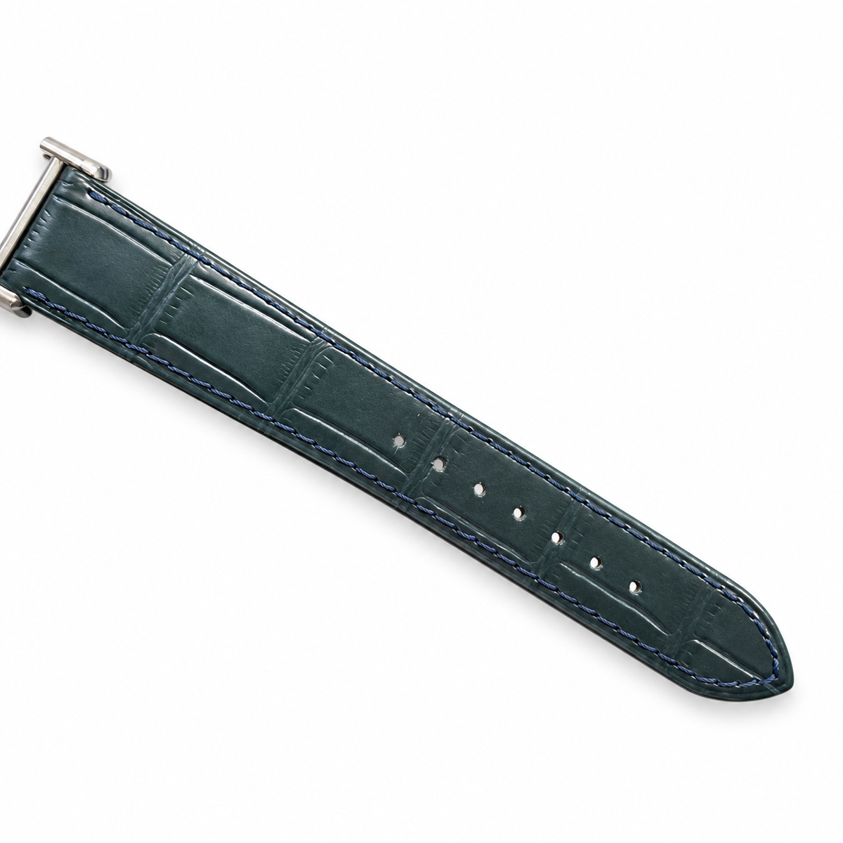 Cartier Tank Must Steel Navy Blue Dial Quartz Blue Strap Watch – KDY