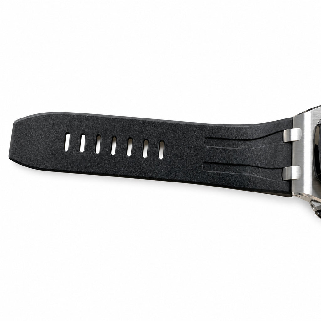 Audemars Piguet Royal Oak Offshore Chronograph Black Ceramic Bezel Panda Dial Rubber Strap Watch