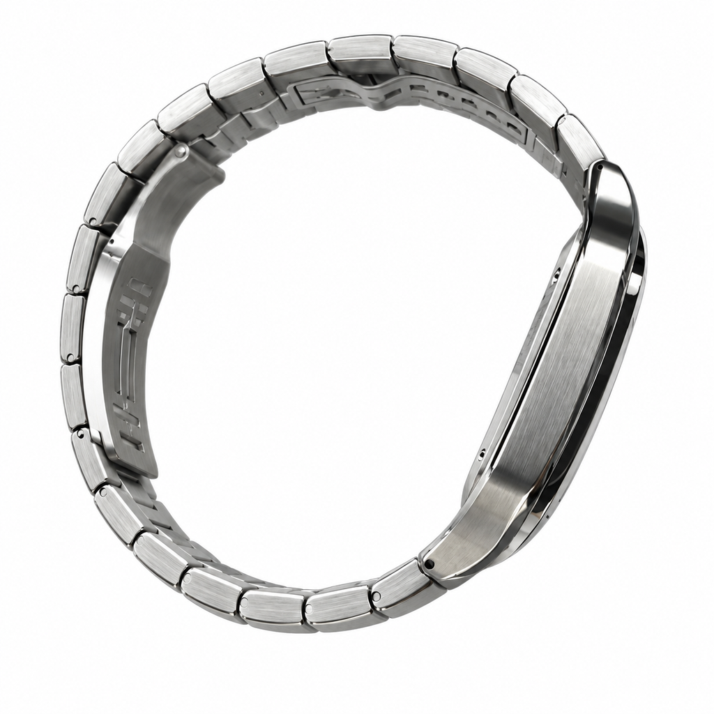 Cartier Santos de Cartier Automatic — Steel, Grey Dial & Steel Bracelet, Extra Large