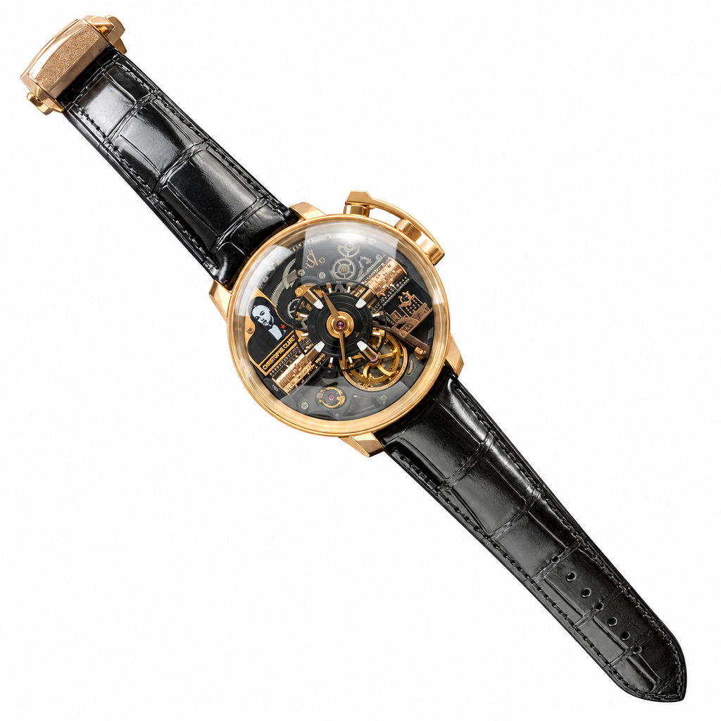 Jacob & Co. Godfather Minute Repeater Tourbillon Gold Skeleton Watch