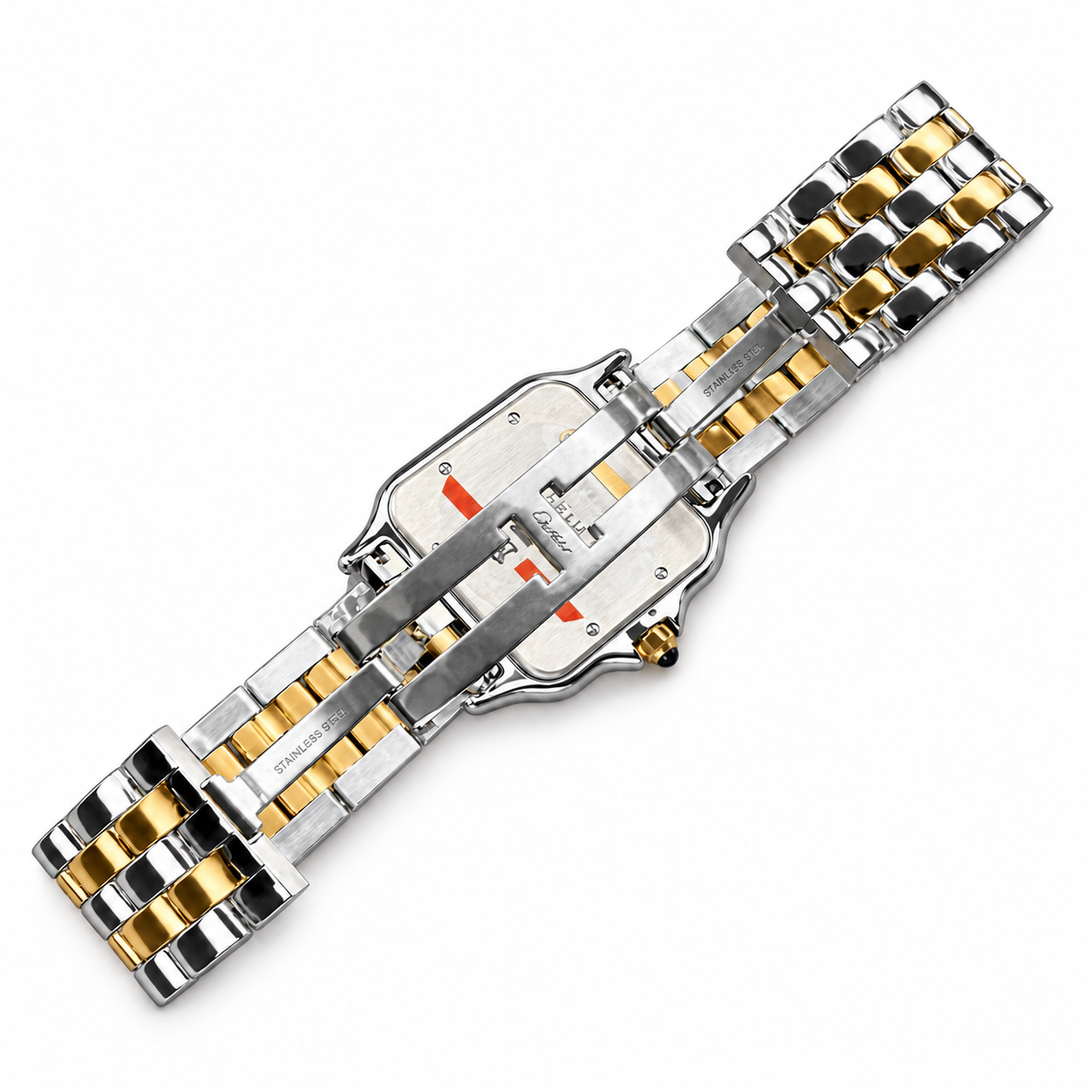 Cartier Panthère de Cartier — Two-Tone Yellow Gold & Steel Bracelet Watch