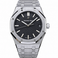 Audemars Piguet Royal Oak Selfwinding 15500ST Black Grande Tapisserie Dial Stainless Steel Bracelet 41mm