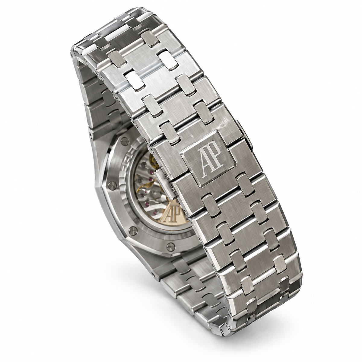 Audemars Piguet Royal Oak Perpetual Calendar Grey Dial Moon Phase Steel Watch