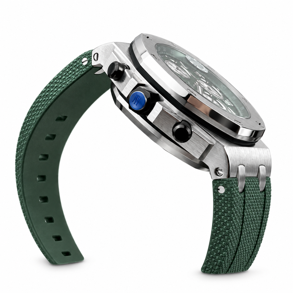Audemars Piguet Royal Oak Offshore Chronograph – Green Dial & Fabric Strap
