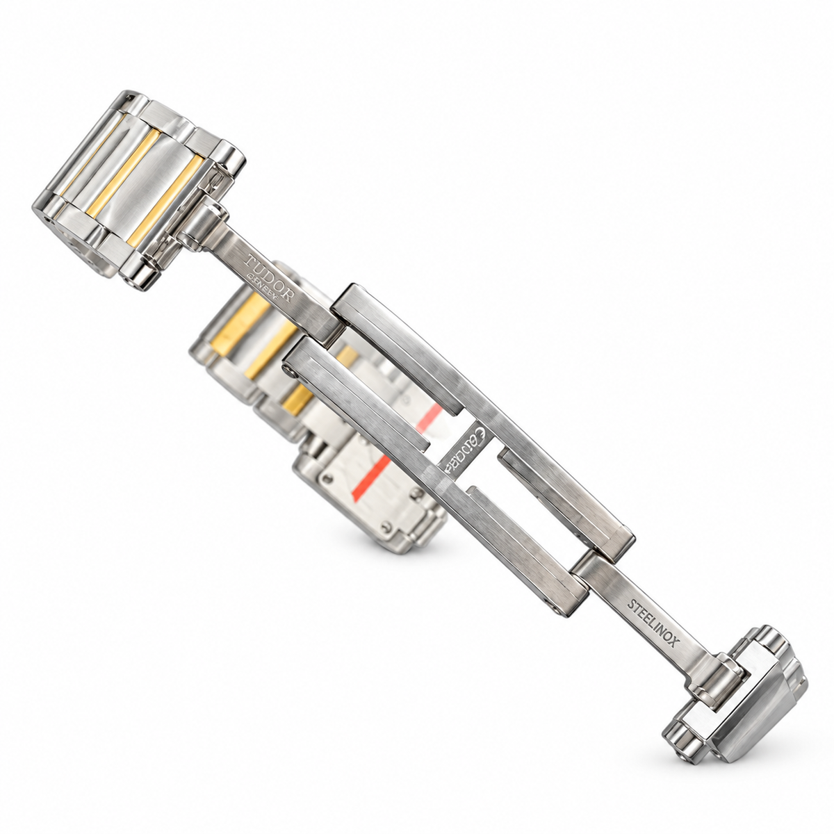 Cartier Tank Française Medium — Steel & Yellow Gold, Cream Dial, Roman Numerals & Two-Tone Bracelet, Quartz