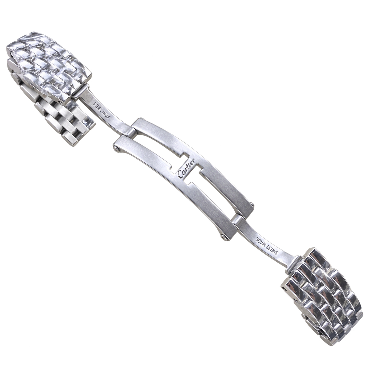 Cartier Pantère de Cartier Small Steel White Dial Quartz Bracelet Watch – KDY