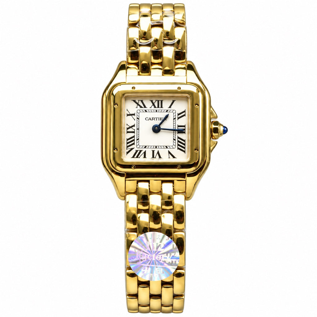 Cartier Panthère de Cartier — 18K Yellow Gold Bracelet & Cream Dial