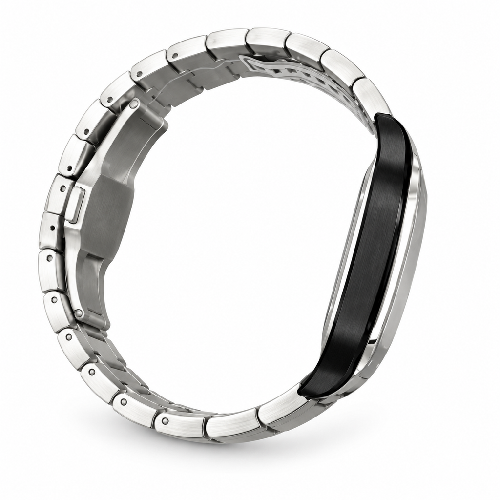 Cartier Santos Large Skeleton — Steel & ADLC, Skeleton Dial, Roman Numerals & Steel Bracelet, Automatic