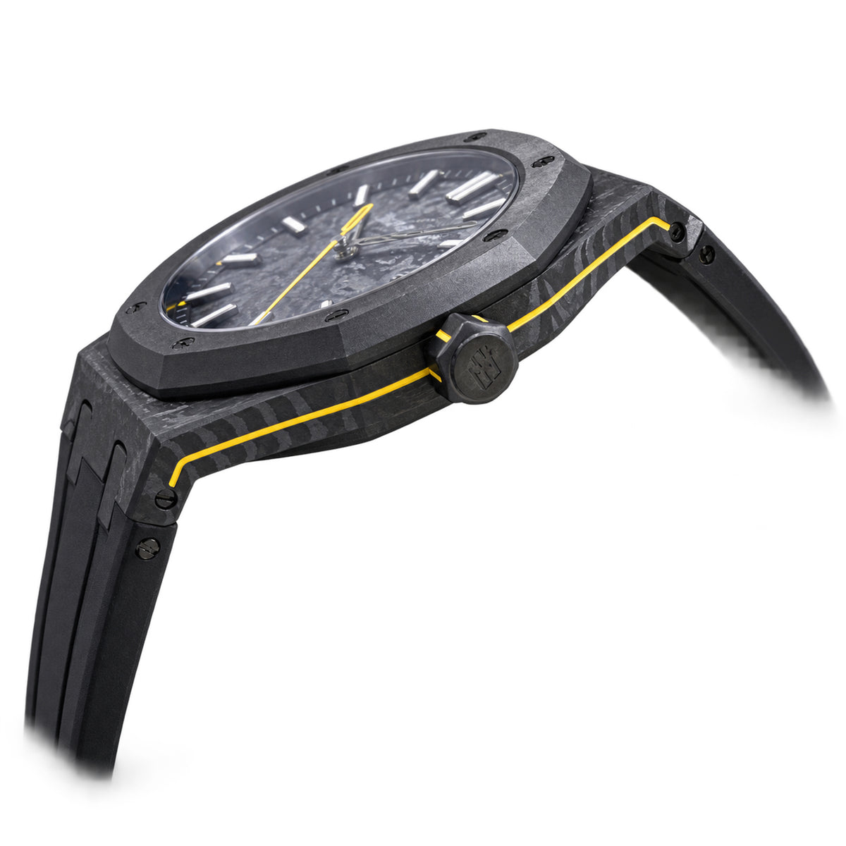 Audemars Piguet Royal Oak Selfwinding 41mm – Forged Carbon Yellow Accents