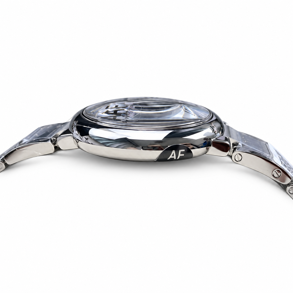 Cartier Ballon Bleu 33mm — Stainless Steel, Silver Dial & Steel Bracelet