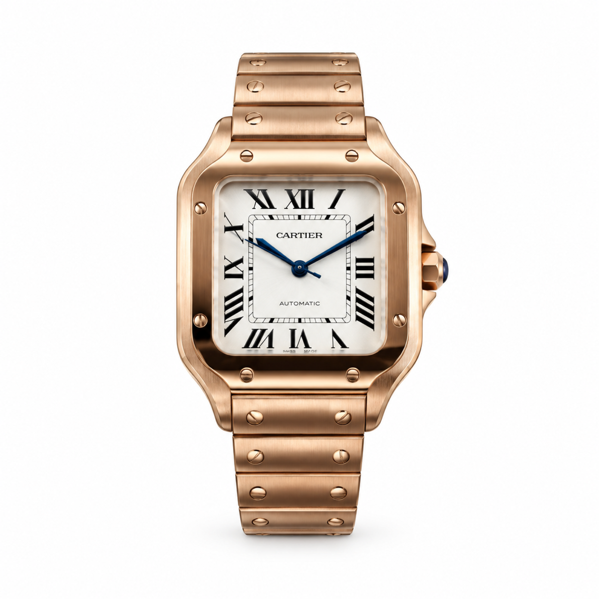 Cartier Classic Swiss Watch – Luxury Timepiece with Sapphire Crystal & Automatic Movement