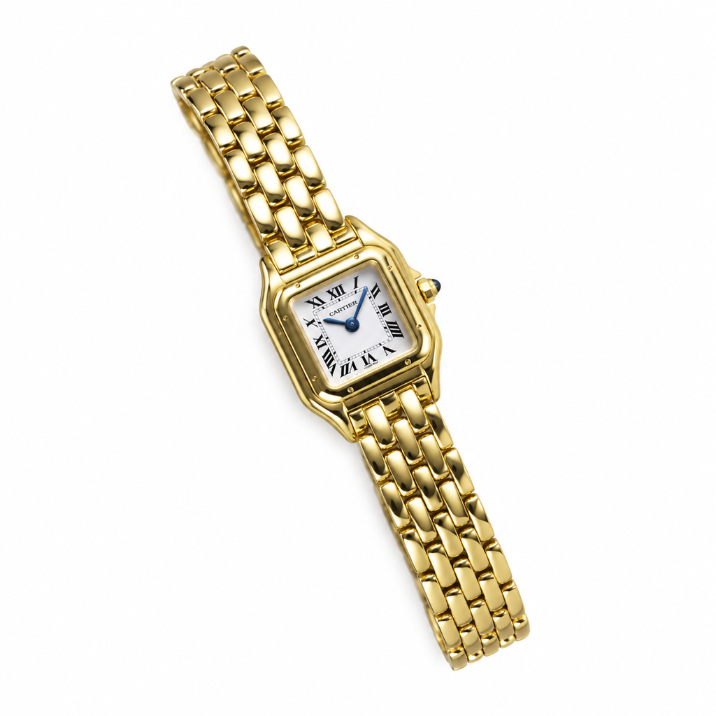 Cartier Panthère 18K Yellow Gold Luxury Swiss Made Women's Watch