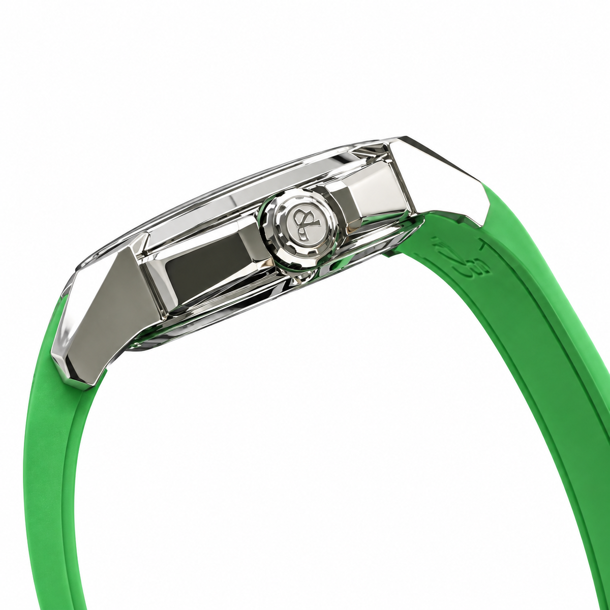 Jacob & Co. x CR7 Ronaldo Epic X Titanium Skeleton Tourbillon Green Black Fabric Watch