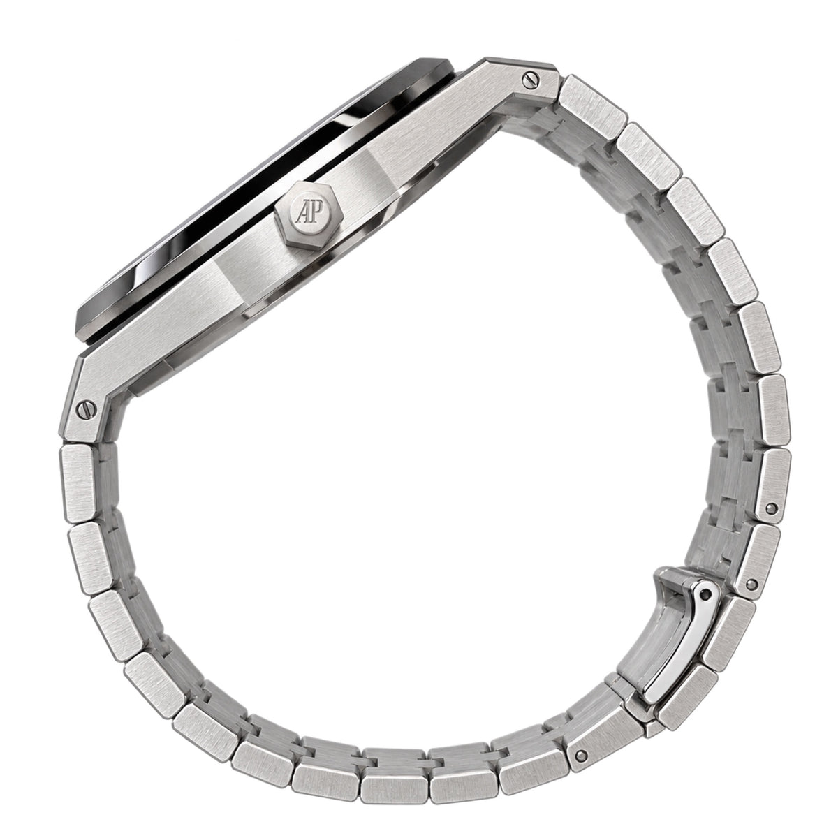 Audemars Piguet Royal Oak 50th Anniversary Green Smoked Dial Steel Bracelet Automatic Watch