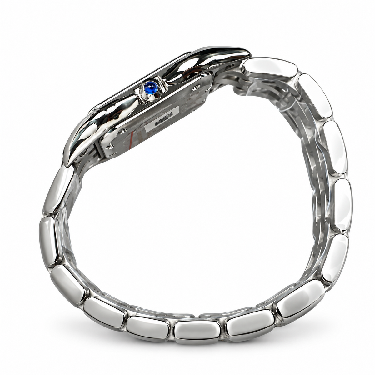 Cartier Panthère de Cartier Large — Steel, Silver Dial, Roman Numerals & Steel Bracelet, Quartz