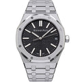 Audemars Piguet Royal Oak Selfwinding – Black Dial Smooth Bezel