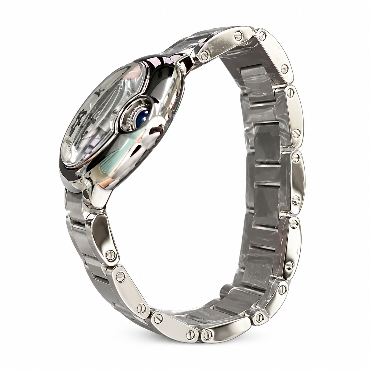 Cartier Ballon Bleu Small Steel White Dial Bracelet Watch – KDY