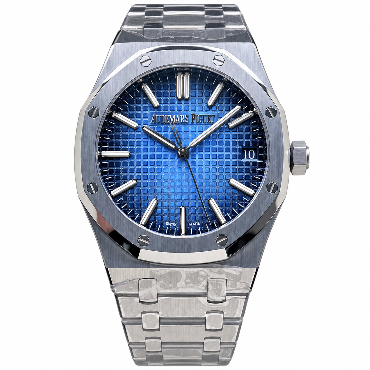 Audemars Piguet Royal Oak 41mm – Steel Blue Tapisserie Dial