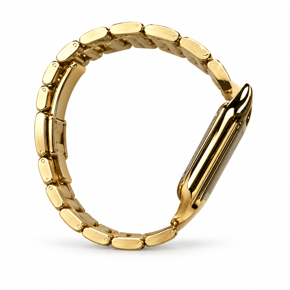 Cartier Panthère Large Yellow Gold White Dial Bracelet Watch – KDY