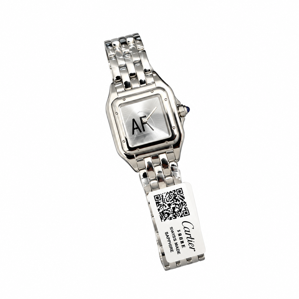 Cartier Panthère de Cartier — Stainless Steel, Silver Dial & Steel Bracelet, Small