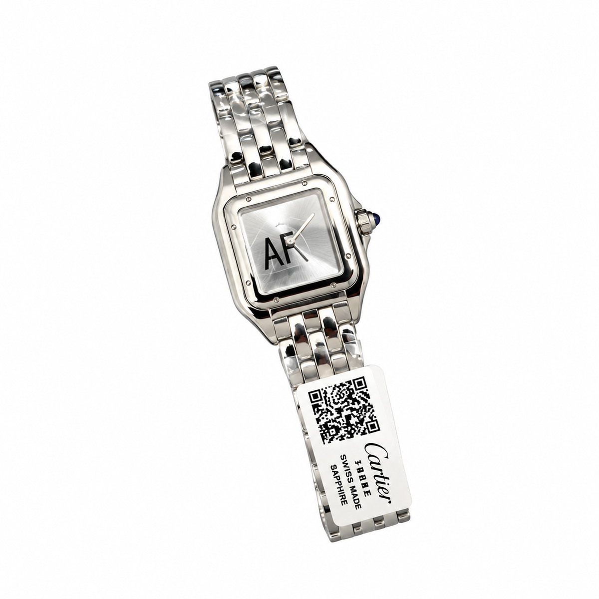 Cartier Panthère de Cartier — Stainless Steel, Silver Dial & Steel Bracelet, Small