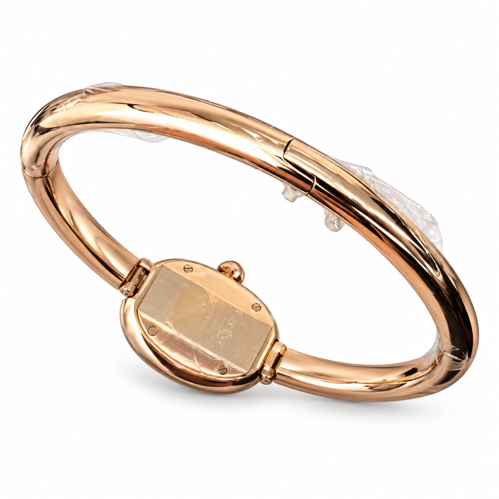 Cartier Baignoire Rose Gold Bangle Bracelet Watch – KDY
