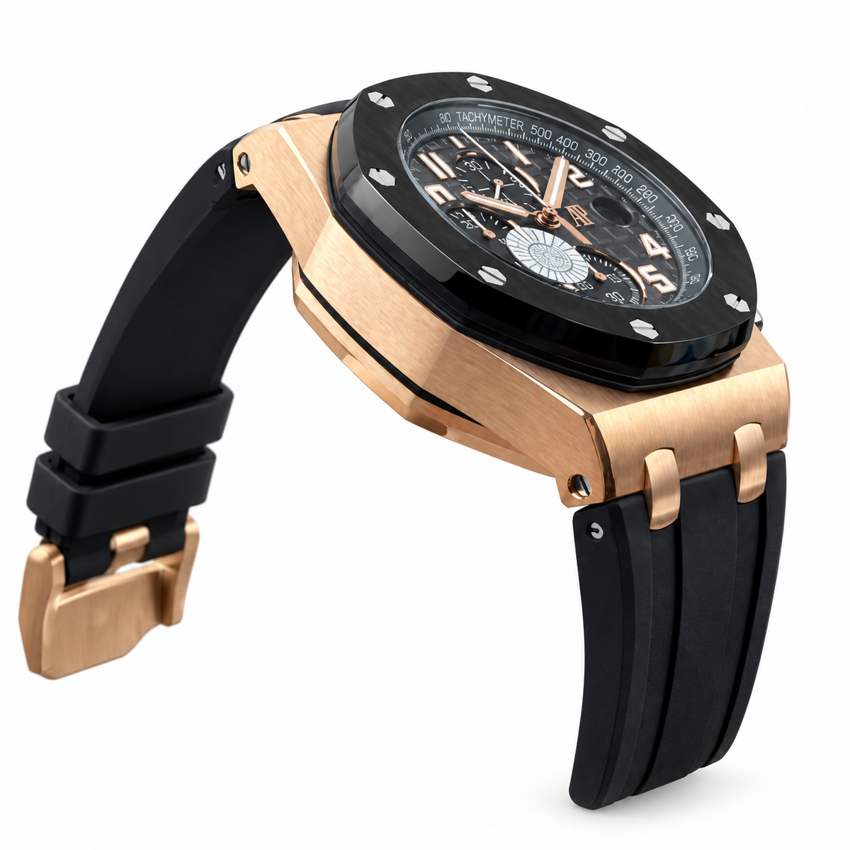 Audemars Piguet Royal Oak Offshore Chronograph – Rose Gold & Black Ceramic
