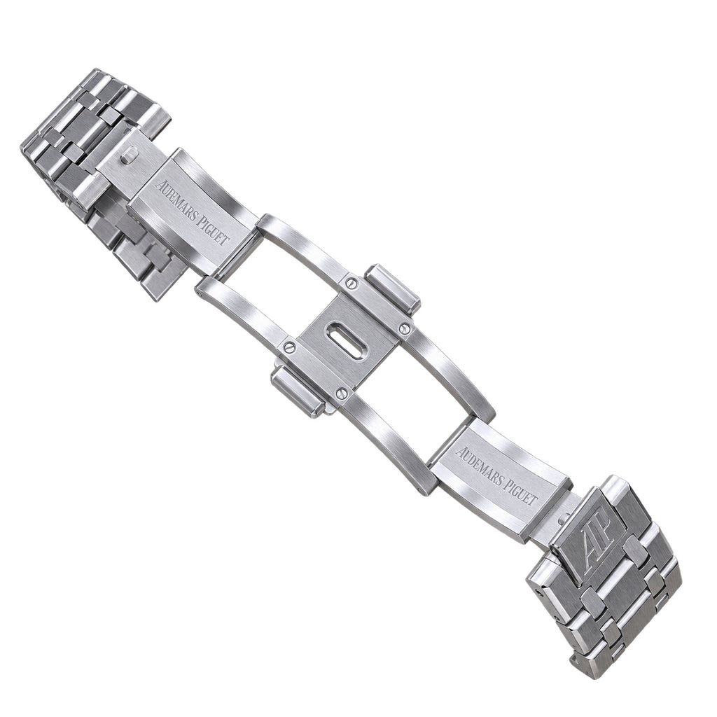 Audemars Piguet Royal Oak Lady Selfwinding 34mm – White Grande Tapisserie Steel Bracelet