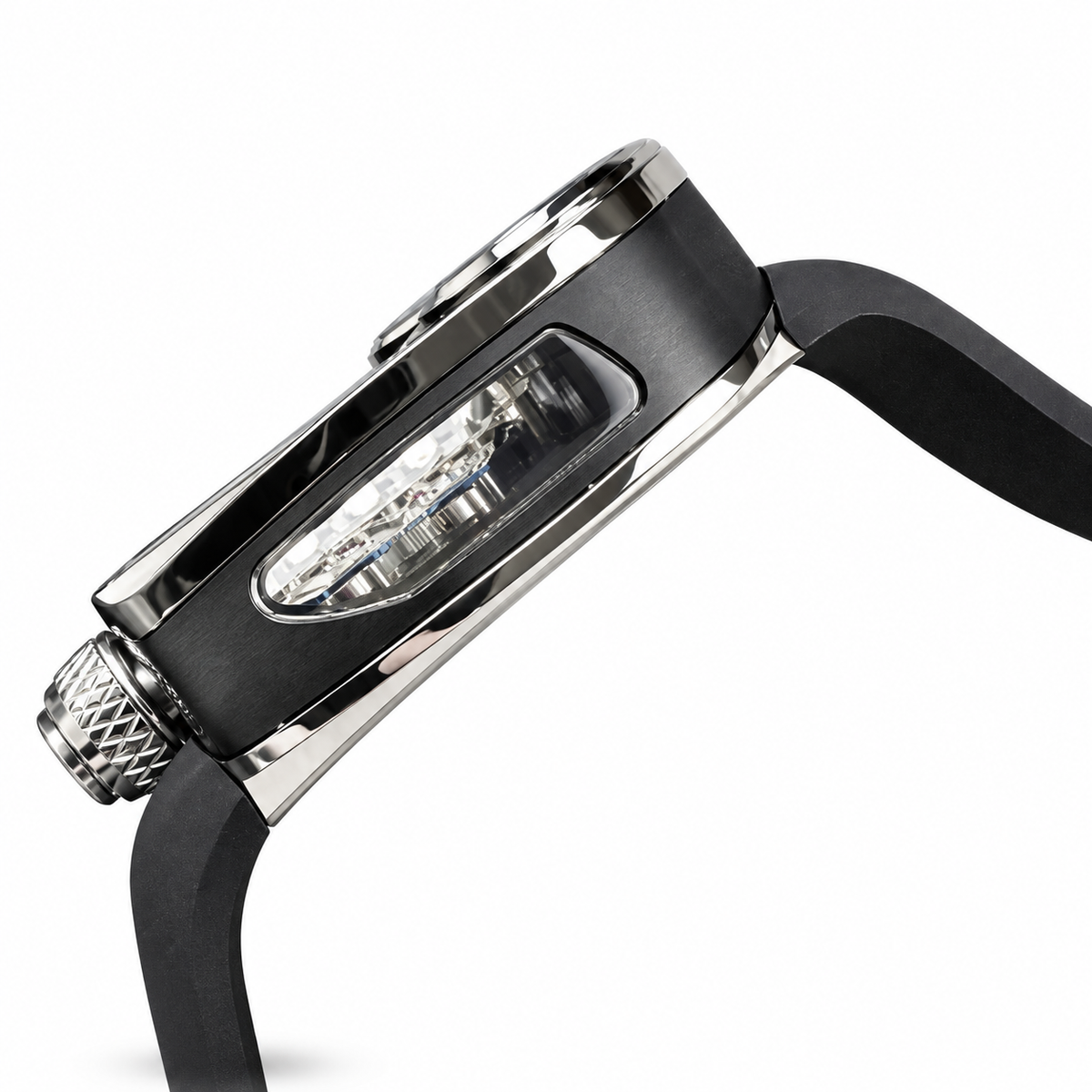 Jacob & Co. x Bugatti La Voiture Noire Black Titanium Tourbillon Dashboard Watch