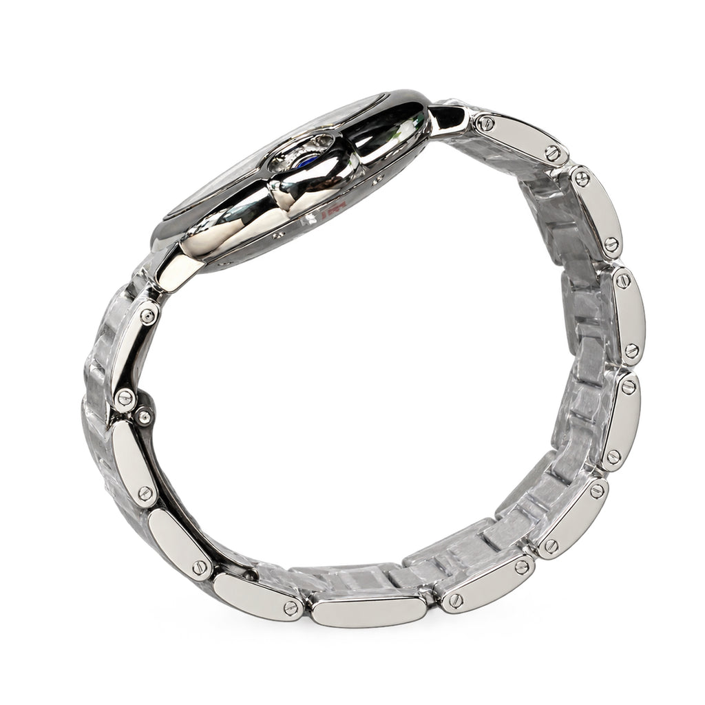 Cartier Ballon Bleu Steel Silver Dial Automatic Bracelet Watch – KDY