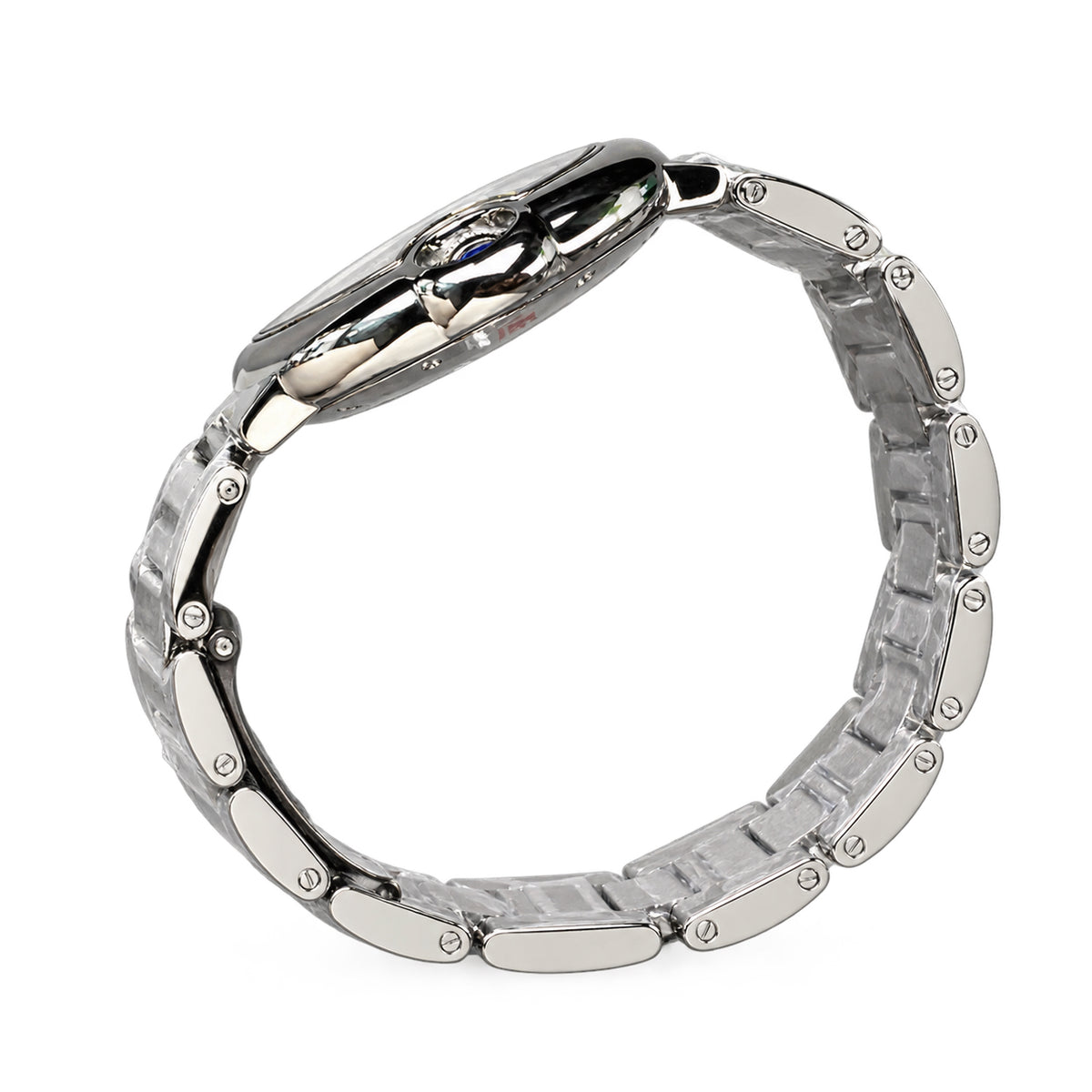 Cartier Ballon Bleu Steel Silver Dial Automatic Bracelet Watch – KDY
