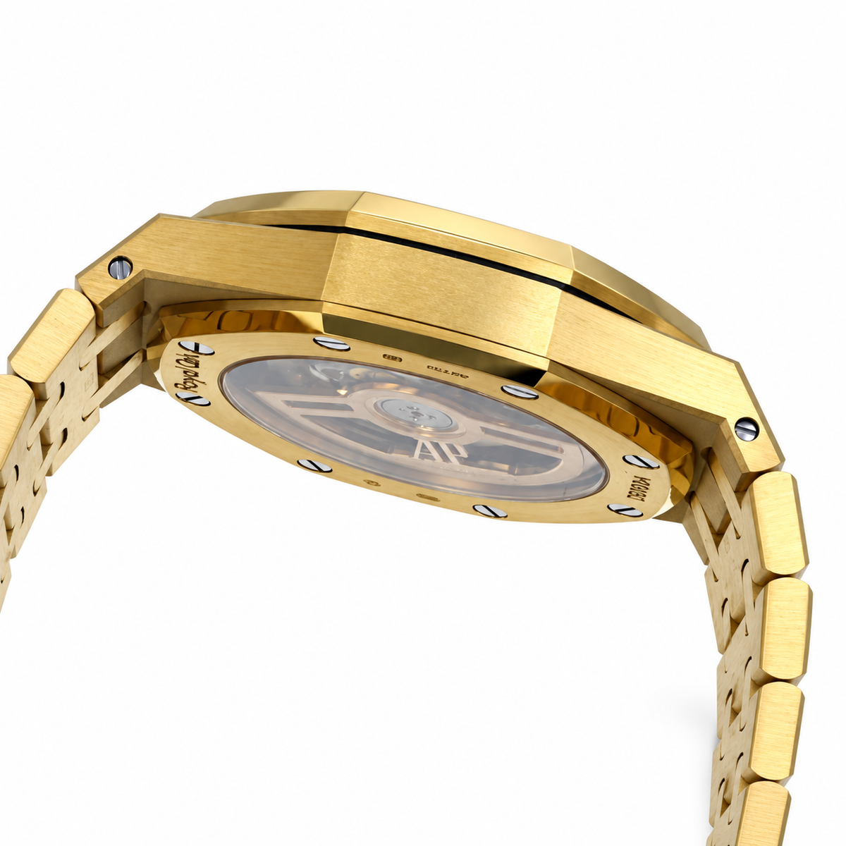 Audemars Piguet Royal Oak Jumbo Extra-Thin Yellow Gold Champagne 50th Anniversary Watch