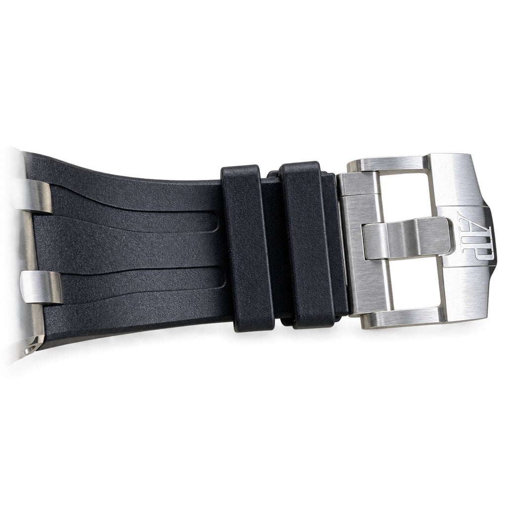 Audemars Piguet Royal Oak Offshore Chronograph Black Ceramic Bezel Panda Dial Rubber Strap Watch